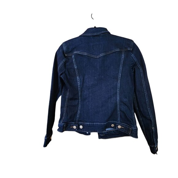 Levis Womens Classic Blue Denim Jean Jacket Size M - Picture 2 of 3